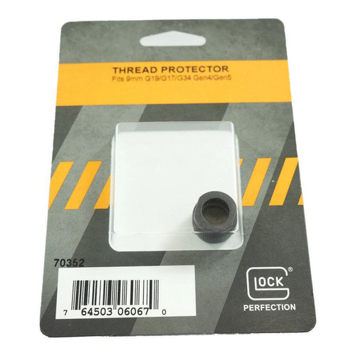 Glock Factory Thread Protector for 9mm Luger G19/G17/G34 Gen 4/5 Black Pkg Glock Factory Thread Protector for 9mm Luger G19/G17/G34 Gen 4/5 Black Pkg
