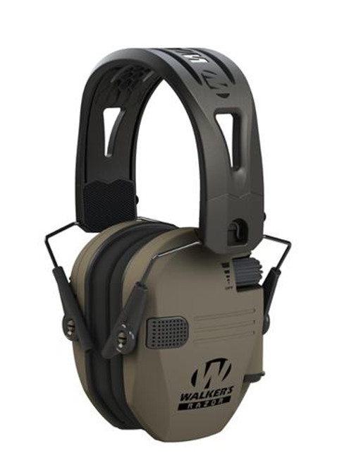 Walker's Razor Tacti-Grip Ear Muffs -FDE 23NRR Walker's Razor Tacti-Grip Ear Muffs -FDE 23NRR