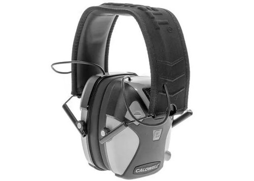 Caldwell E-Max Pro 23db Electronic Earmuffs-Gray Caldwell E-Max Pro 23db Electronic Earmuffs-Gray
