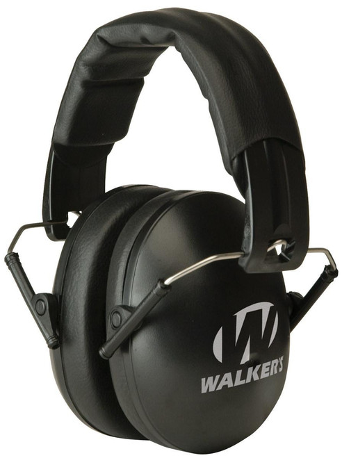 Walker's Small Passive Folding Ear Muffs- Black 23dB NRR Walker's Small Passive Folding Ear Muffs- Black 23dB NRR