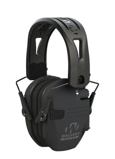 Walker's Razor Tacti-Grip Ear Muffs -Black 23NRR Walker's Razor Tacti-Grip Ear Muffs -Black 23NRR