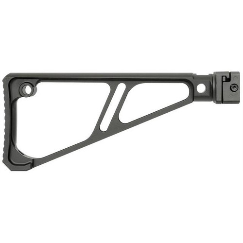 Midwest Industries Picatinny Side Folding Fixed Extruded Stock Black Midwest Industries Picatinny Side Folding Fixed Extruded Stock Black