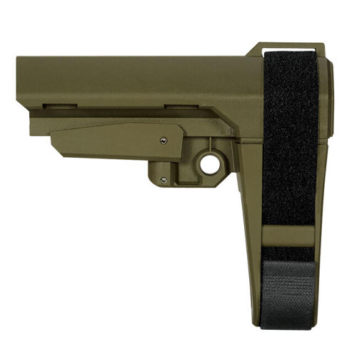 SB Tactical SBA3 5-Position Adjustable Stabilizing Brace OD Green SB Tactical SBA3 5-Position Adjustable Stabilizing Brace OD Green