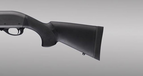 Hogue Shotgun Stock for Remington 870 12 Gauge OverMolded Shotgun Stock - 12" L.O.P. Black Hogue Shotgun Stock for Remington 870 12 Gauge OverMolded Shotgun Stock - 12" L.O.P. Black
