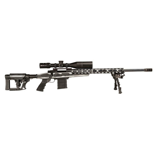 Howa Carbon Flag Chassis Rifle 6.5 Creedmoor 10rd Magazine 24" Barrel Greyscale Flag