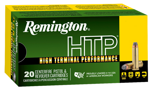 Remington Ammunition HTP 45ACP 185gr Jacketed Hollow Point 20 Per Box/25 Case Remington Ammunition HTP 45ACP 185gr Jacketed Hollow Point 20 Per Box/25 Case