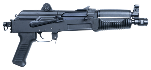 Arsenal SAM7K44 SAM7K  7.62x39mm 5+1 8.50" Black Steel Threaded Barrel, Black Aluminum Forged & Milled Receiver, Black Polymer Grips                                                                    