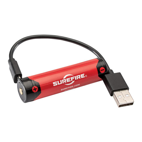 Surefire 18650 Micro USB Lithium-Ion Rechargeable Battery Surefire 18650 Micro USB Lithium-Ion Rechargeable Battery
