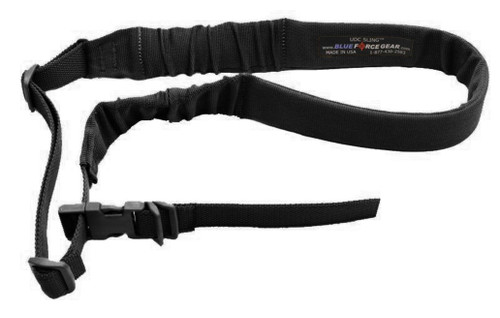 Blue Force Gear 1-Point Padded Bungee Sling with HK Style Adapter Black Blue Force Gear 1-Point Padded Bungee Sling with HK Style Adapter Black