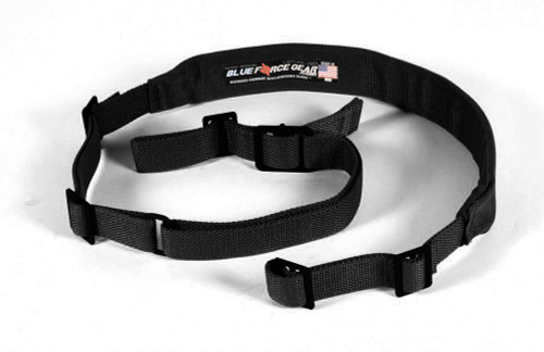 Blue Force Gear Vickers Padded 2-Point Sling with Acetal Hardware Black Blue Force Gear Vickers Padded 2-Point Sling with Acetal Hardware Black