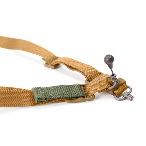Blue Force Gear Vickers 221 Sling Red Swivel Padded Coyoted Brown Blue Force Gear Vickers 221 Sling Red Swivel Padded Coyoted Brown