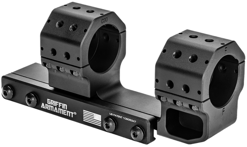 Griffin Armament Cantilever Mount Black Anodized 34mm Tube Cantilever Mount 15 MOA Griffin Armament Cantilever Mount Black Anodized 34mm Tube Cantilever Mount 15 MOA