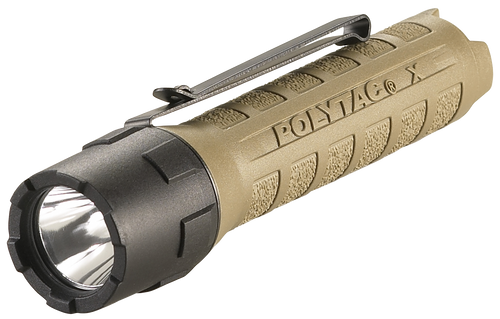 Streamlight PolyTac X Flashlight Coyote 35/260/600 Lumens White LED Streamlight PolyTac X Flashlight Coyote 35/260/600 Lumens White LED
