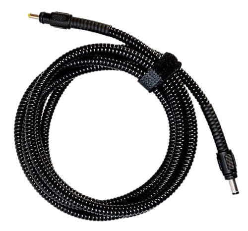 Tactacam Armored Solar Cable Black 6.5 ft Long                                                                                                                                          