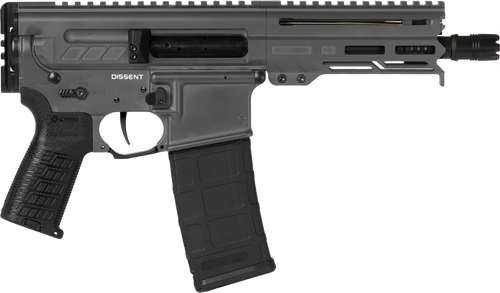 CMMG Dissent MK4 300 Blackout 30+1 6.5" Tungsten Gray Picatinny Buffer Adapter CMMG Dissent MK4 300 Blackout 30+1 6.5" Tungsten Gray Picatinny Buffer Adapter