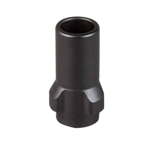 SilencerCo AC2602 3-Lug Muzzle Device M13.5x1LH Threads 9mm SilencerCo AC2602 3-Lug Muzzle Device M13.5x1LH Threads 9mm