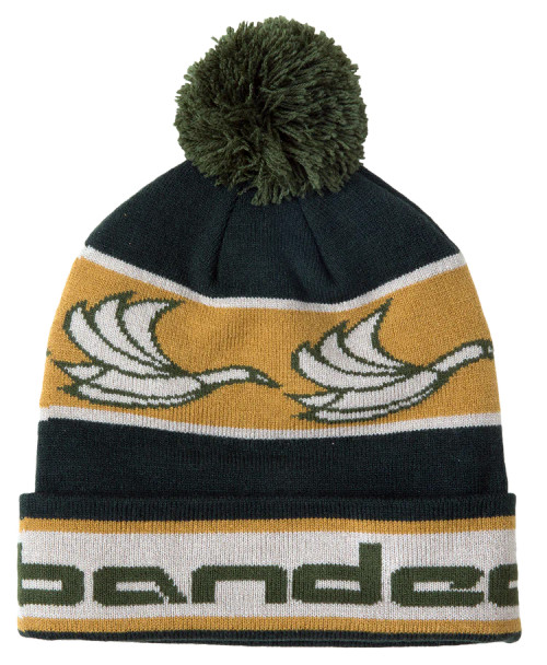 BANDED KNIT POM BEANIE
