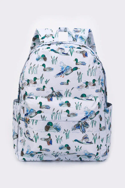 DUCK PRINT BACKPACK