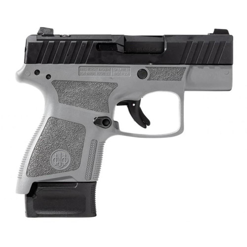 Beretta APX-A1 Handgun 9mm Luger 8rd Magazine 2.9" Barrel Black Slide and Grey Frame Beretta APX-A1 Handgun 9mm Luger 8rd Magazine 2.9" Barrel Black Slide and Grey Frame