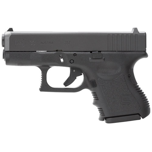 Glock 33 Gen 3 Subcompact Handgun .357 Sig 9/rd Magazines (2) 3.43" Barrel Black Austria REBUILT
