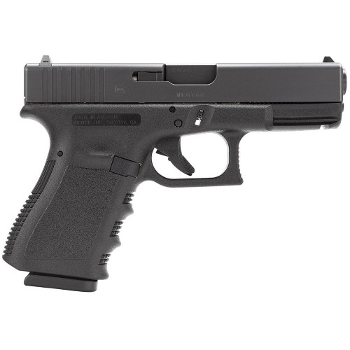 Glock 23 Gen 3 Compact Handgun .40 S&W 13/rd Magazines (2) 4" Barrel Black Austria Glock 23 Gen 3 Compact Handgun .40 S&W 13/rd Magazines (2) 4" Barrel Black Austria