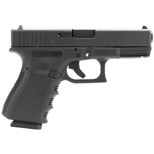 Glock 19 Gen 3 Compact Handgun 9mm Luger 15/rd Magazines (2) 4.02" Barrel Black Austria REFURBISHED