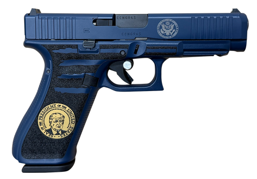 Glock G45 Gen5 MOS Compact Frame 9mm Luger 17+1 4.02" POTUS BLUE                 