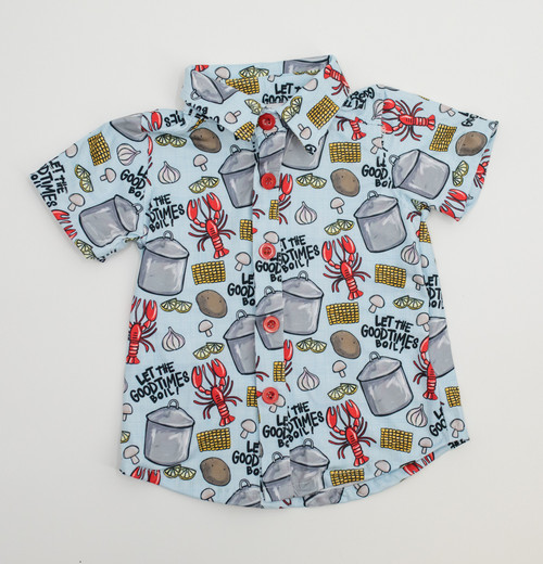 GOOD TIMES BUTTON DOWN