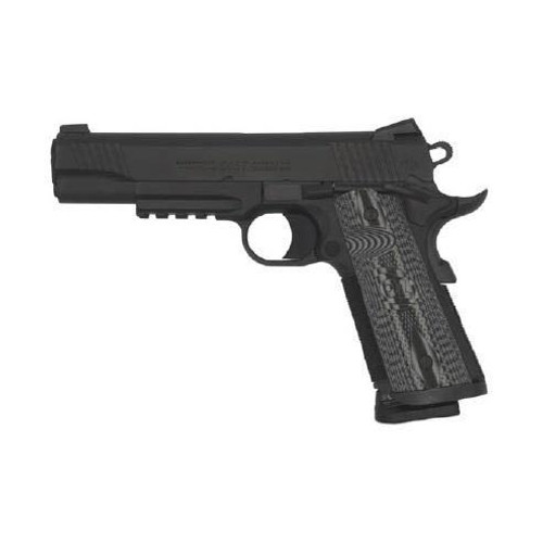 Colt CCU Rail Handgun 9mm Luger 9rd Magazine 5" Barrel Matte Black DLC Finish