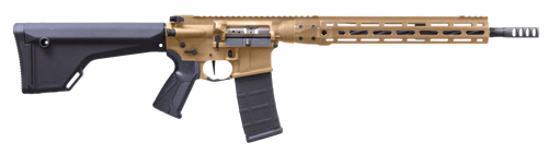 LWRC Competition 5.56x45mm NATO 16.10" 30+1 Flat Dark Earth Cerakote Adjustable Magpul MOE Stock Black Magpul MOE+ Grip                                