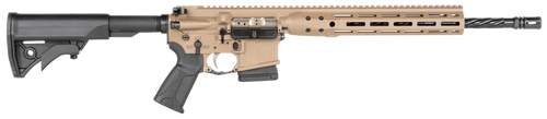 LWRC Individual Carbine *CA Compliant 5.56x45mm NATO 10+1 16.1" Flat Dark Earth Anodized Receiver Adjustable Stock Magpul MOE+ Grip
