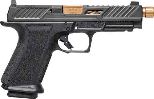 SHADOW SYSTEMS MR920L 9MM ELITE TB 5" 15+1 BLACK/BRONZE SHADOW SYSTEMS MR920L 9MM ELITE TB 5" 15+1 BLACK/BRONZE