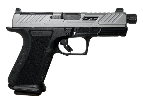 SHADOW SYSTEMS MR920 ELITE TB 9MM 4.5" 15+1 STAINLESS/BLACK SHADOW SYSTEMS MR920 ELITE TB 9MM 4.5" 15+1 STAINLESS/BLACK
