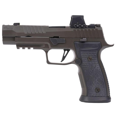 Sig Sauer P320 AXG Legion Handgun 9mm Luger 21rd Magazines (2) 3.9" Barrel Grey with Romeo-X Red Dot Sig Sauer P320 AXG Legion Handgun 9mm Luger 21rd Magazines (2) 3.9" Barrel Grey with Romeo-X Red Dot
