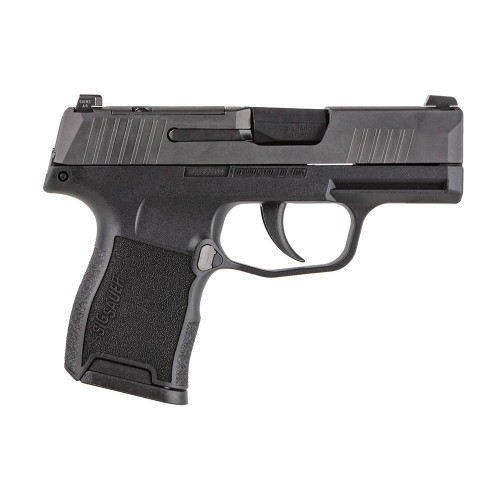 Sig Sauer P365 380 Auto 10rd Magazine 3.1" Barrel Black Manual Safety