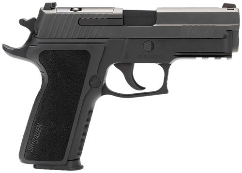 Sig Sauer P229 Elite 9mm Luger 10+1 3.90" Black Optic Cut/Serrated E2 Grip Ambidextrous                                                                                                      
