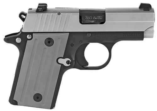 Sig Sauer P238 *CA Compliant* 380 ACP Caliber with 2.70" Barrel 6+1 Capacity Serrated Stainless Steel Slide & Gray Polymer Grip 