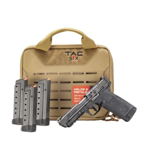 Smith & Wesson M&P 22 Magnum Range Bag Bundle .22 WMR 30rd Magazines (4) 5" Barrel Black Optic Ready Range Bag