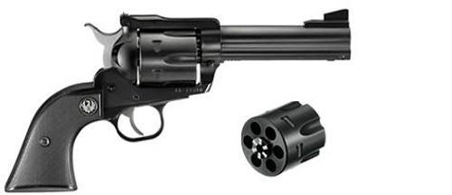 Ruger New Blackhawk Convertible SA Handgun .45 Colt/.45 ACP 6rd Capacity 4.62" Barrel Blued