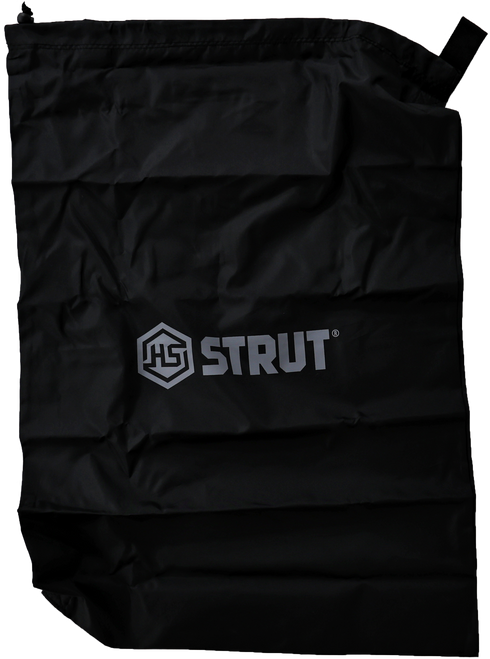 HS Strut Decoy Bag Black Mesh Holds 3-4 Turkey Decoys Features Orange Safety Flag                                                                                                             