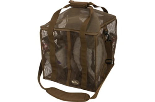 Drake Waterfowl Decoy Bag Floater 4 Slot Motion Brown Vinyl-Coated Mesh Drake Waterfowl Decoy Bag Floater 4 Slot Motion Brown Vinyl-Coated Mesh