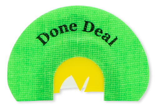 Rolling Thunder Done Deal Diaphragm Call 3 Reed Combo Cut                                                         