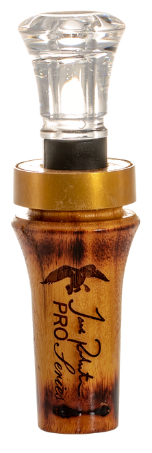 Duck Commander Pro Series Burnt Hedge Double Reed Mallard Hen Brown Wood                                                                                        