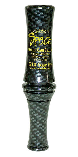 Haydel's Game Calls Single Reed Specklebelly Black Carbon                                                                                            