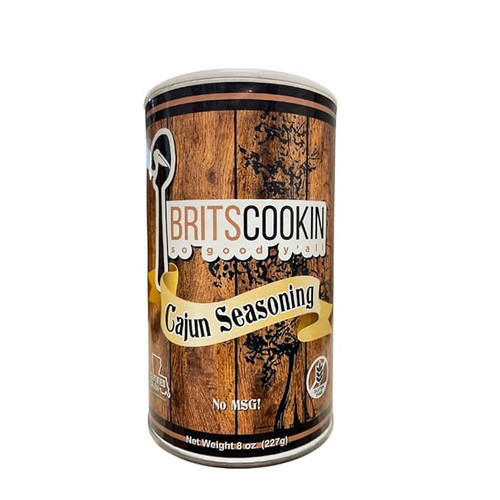 BRITSCOOKIN CAJUN SEASONING 8oz