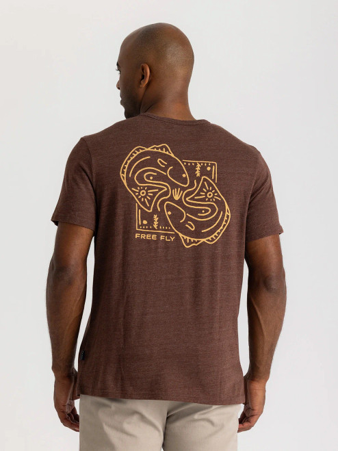 DUELING REDS POCKET TEE DUELING REDS POCKET TEE