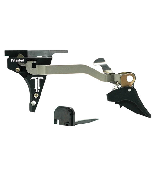 TriggerTech ACE 2-Stage Trigger for Glock Gen 1-5 Black Competitive Special Pro Curved