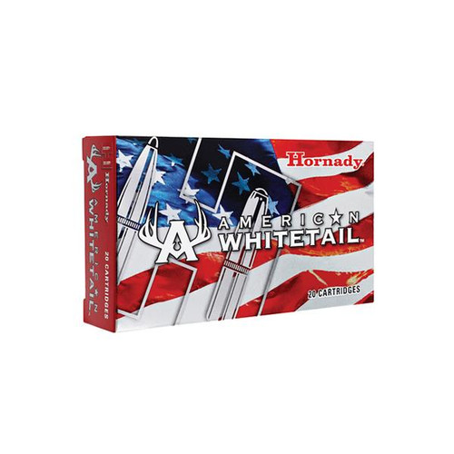 Hornady American Whitetail Rifle Ammunition .30-06 Sprg 180 gr 2700 fps SP 20/ct Hornady American Whitetail Rifle Ammunition .30-06 Sprg 180 gr 2700 fps SP 20/ct