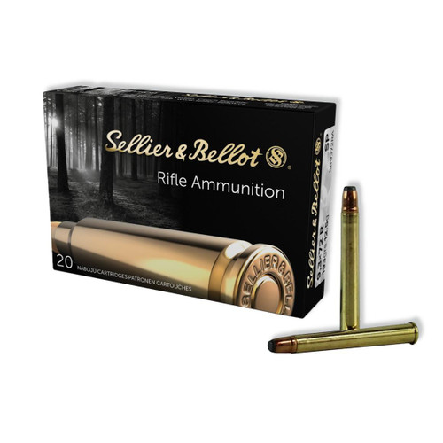Sellier & Bellot Rifle Ammunition 9.3x72mm 193 gr SP 1950 fps - 20/box Sellier & Bellot Rifle Ammunition 9.3x72mm 193 gr SP 1950 fps - 20/box