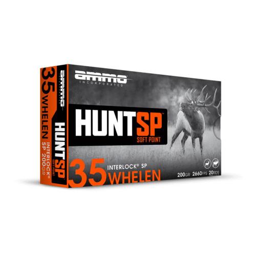 Ammo Inc Hunt SP Rifle Ammunition 35 Whelan 200gr SP 2660 20/RD Ammo Inc Hunt SP Rifle Ammunition 35 Whelan 200gr SP 2660 20/RD